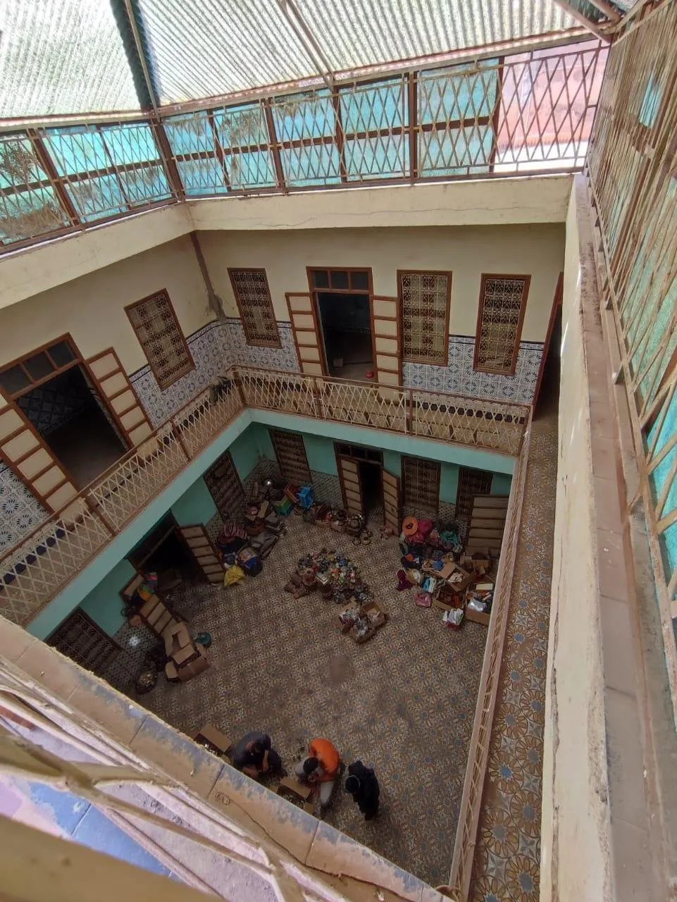 A vendre : Riad à rénover avec un grand potentiel à Bab Doukkala - مراكش (4)
