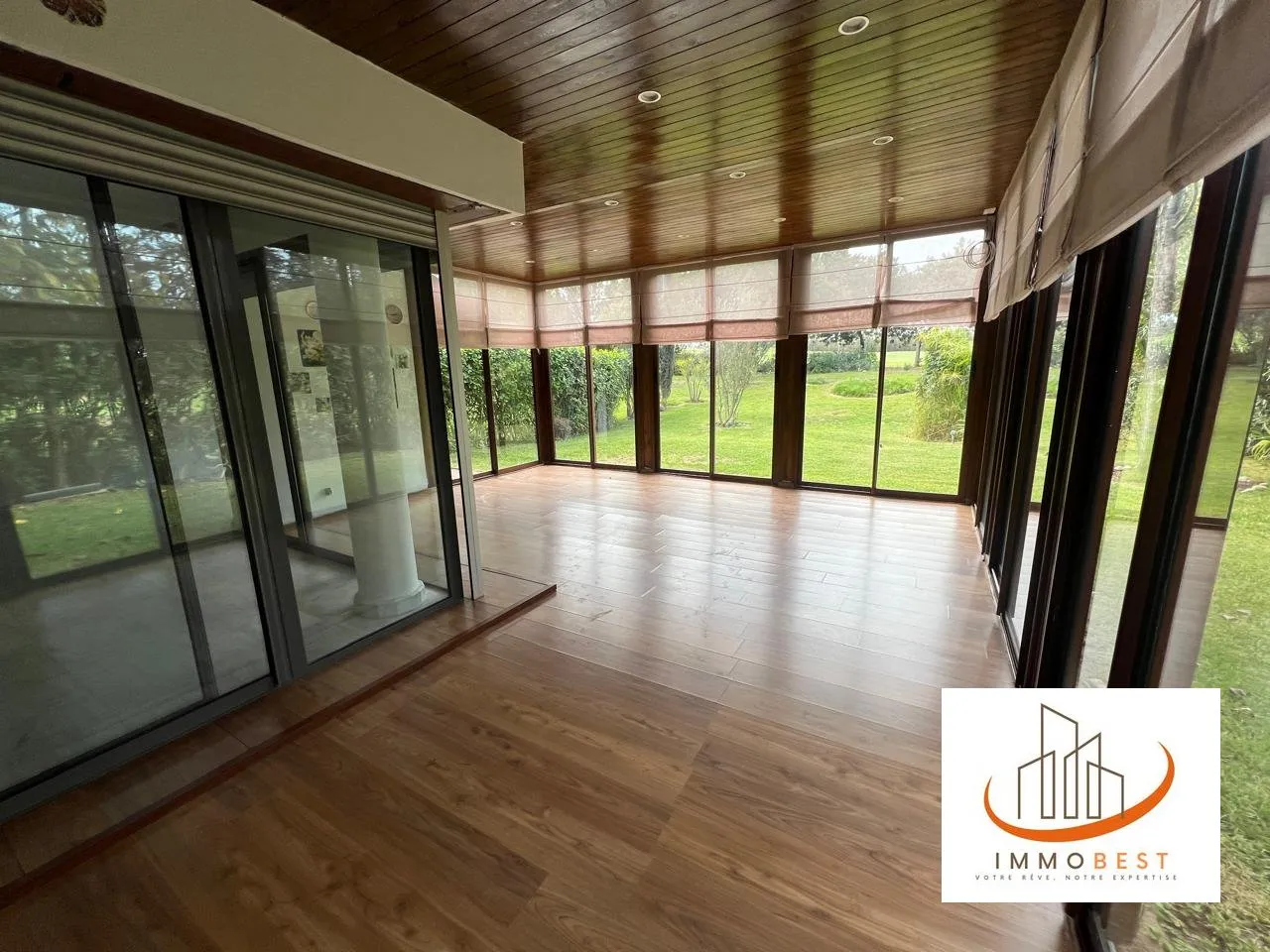 Prestigia, vente d’un appartement front golf  Rez de jardin 2 CH - بوسكورة