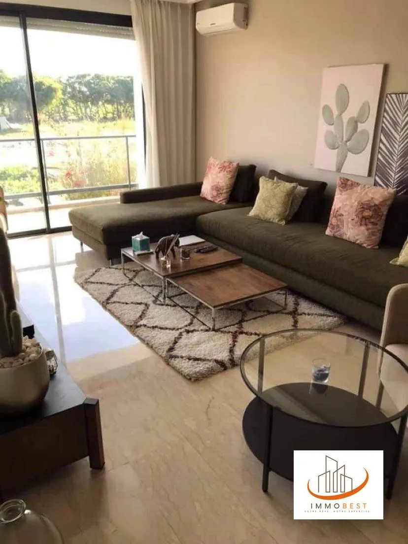 Vente d'un bel appartement à Dar Bouazza, résidence sécurisée 2 CH - الدار البيضاء