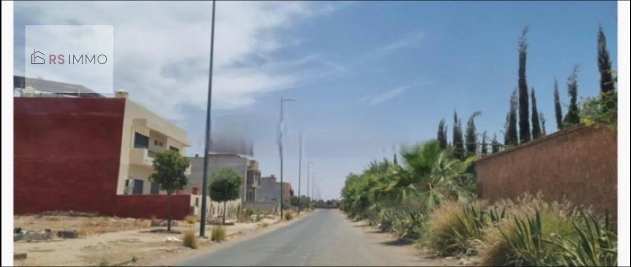 Lot de terrain à vendre pour construction d'une grande villa - مراكش