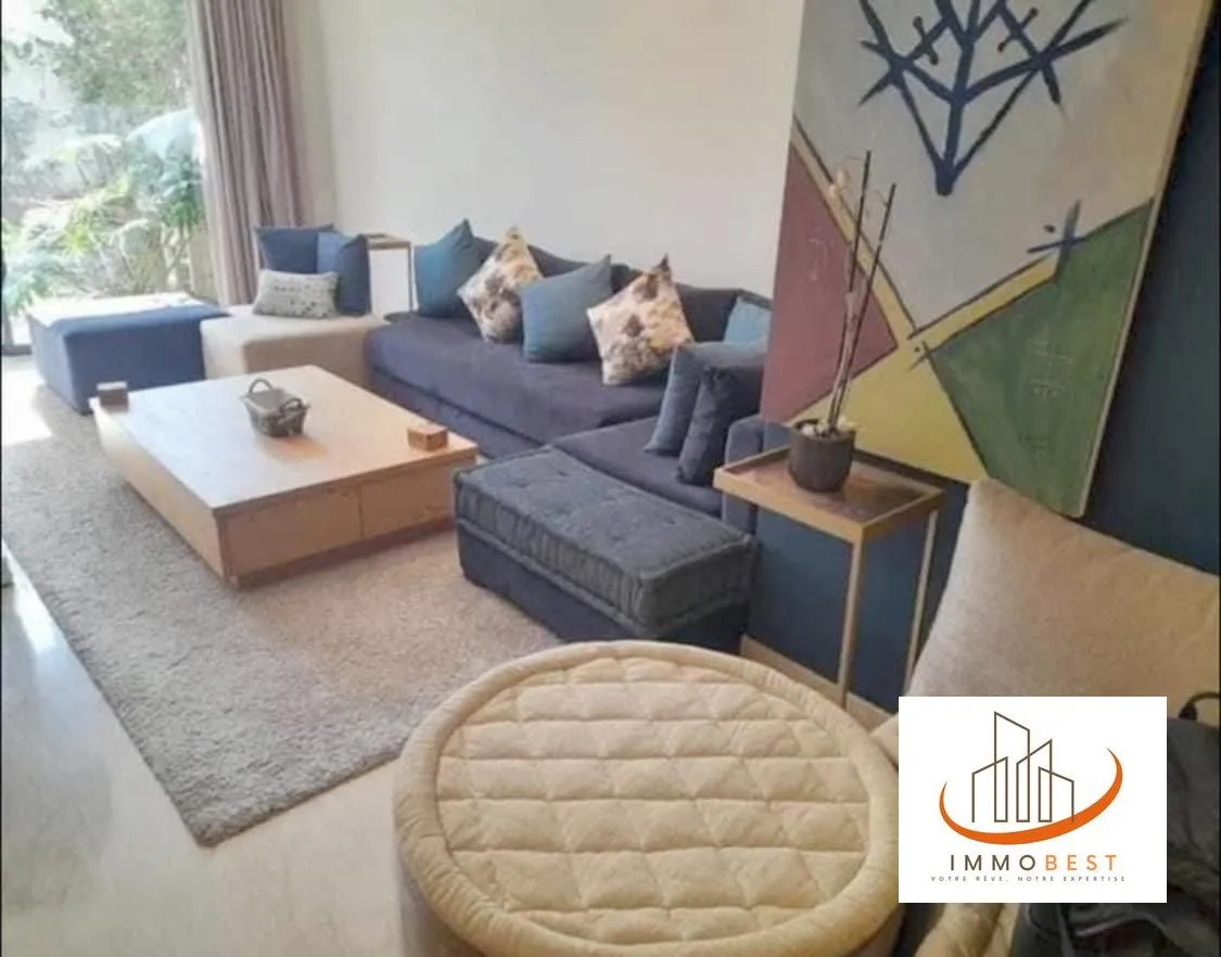 D.BOUAZZA VENTE d'un appartement Rez de jardin 2 CH - الدار البيضاء (3)