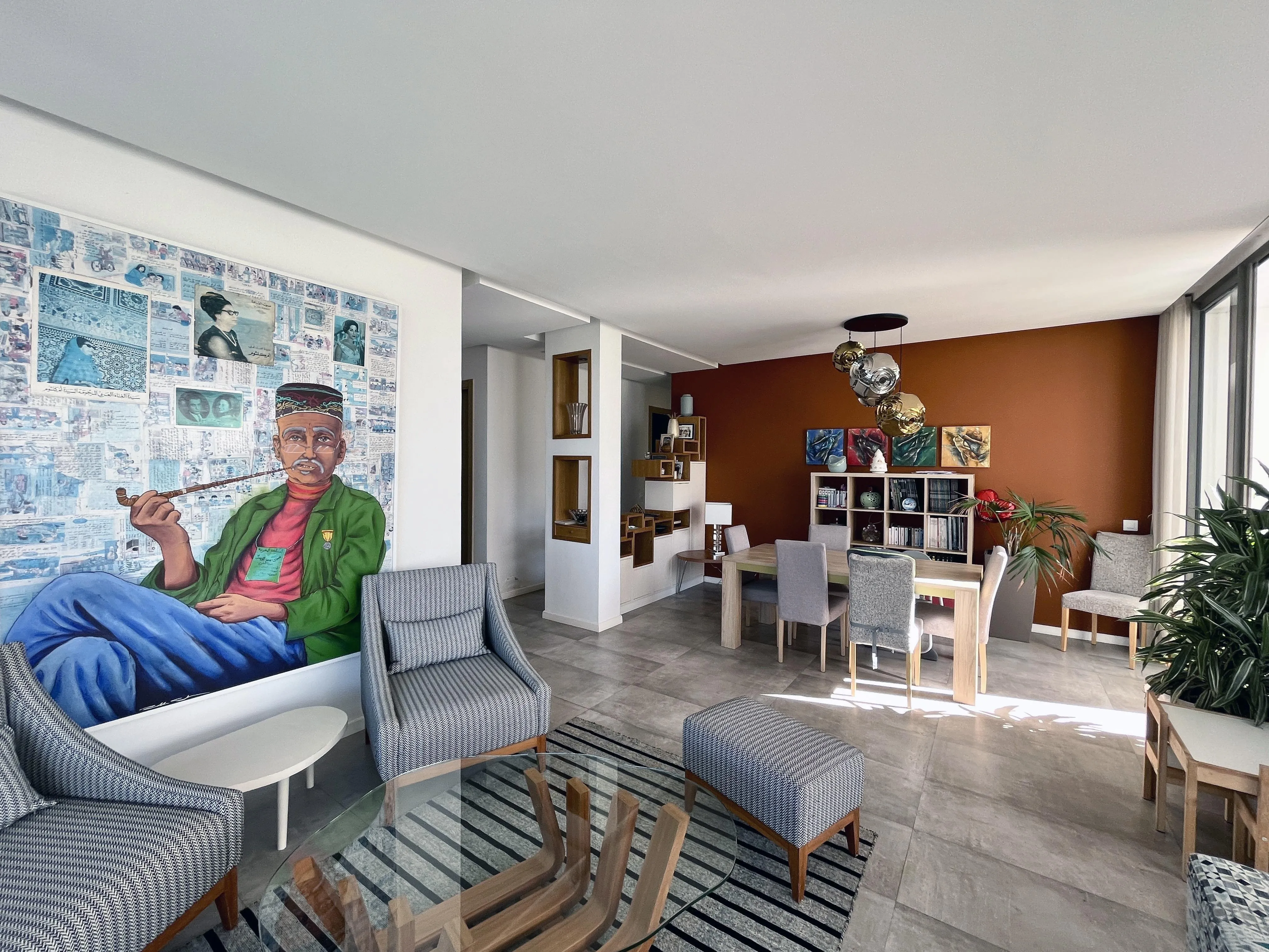 Appartement rez-de-jardin, vue mer, 3 chambres. - الدار البيضاء (2)