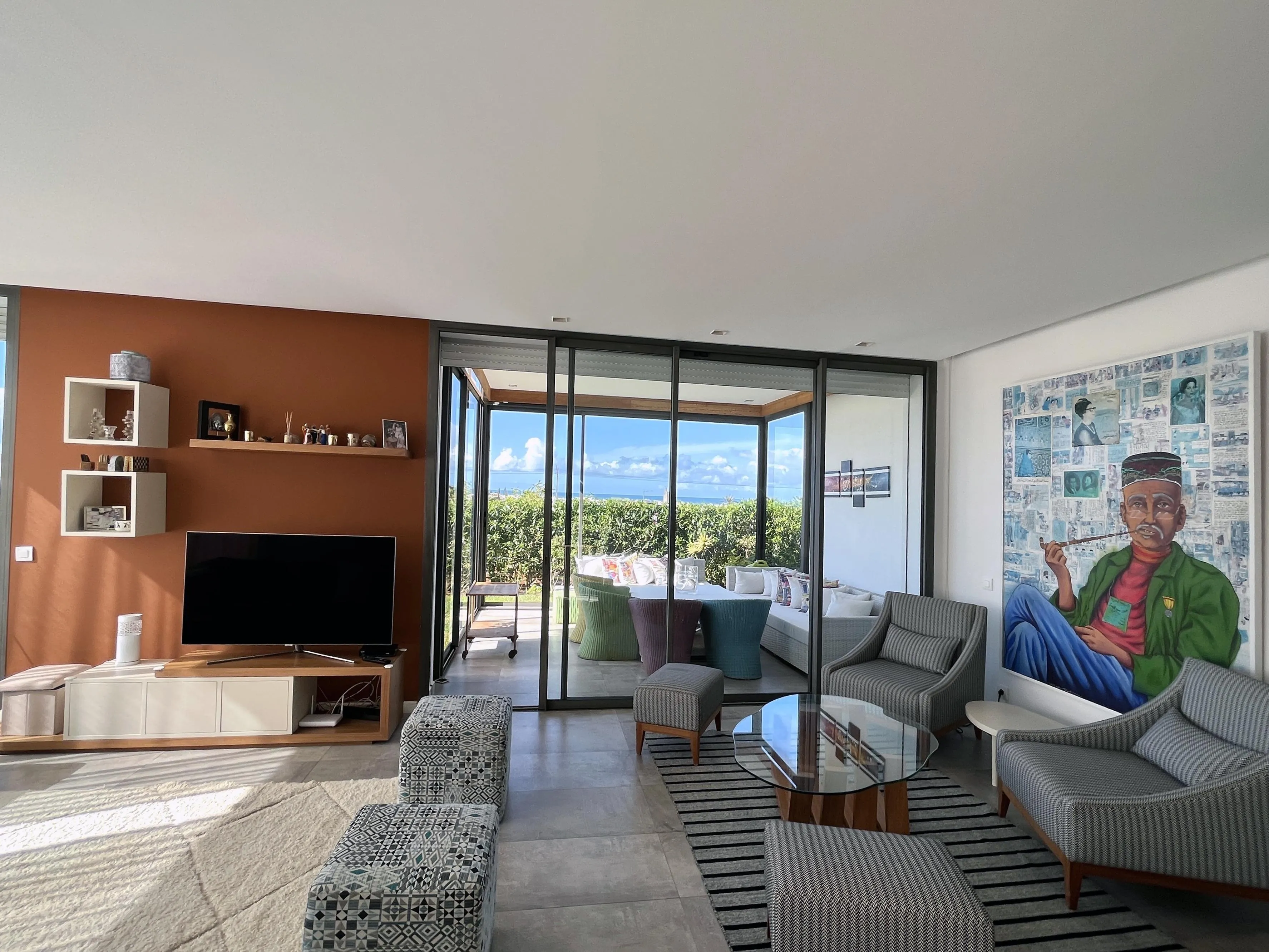 Appartement rez-de-jardin, vue mer, 3 chambres. - الدار البيضاء (4)