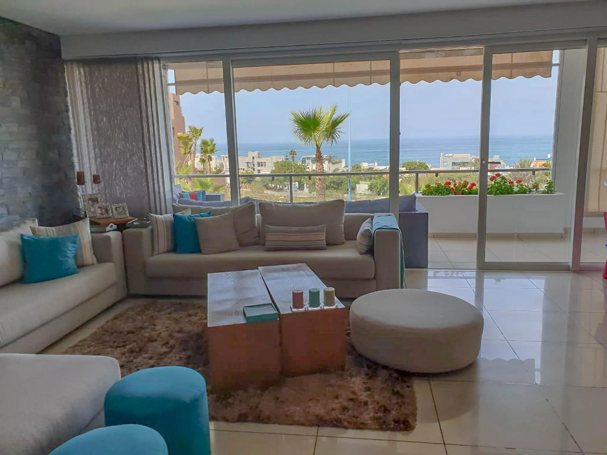 Appartement 2 chambres en résidence vue océan - الدار البيضاء