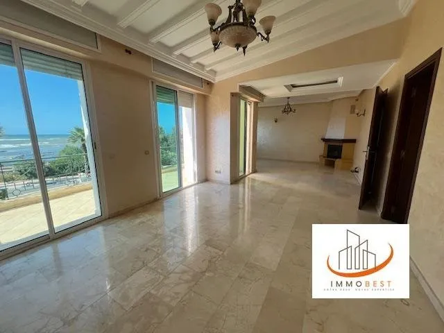 Oued Merzeg, vente d’une villa face à la mer 3 CH - الدار البيضاء