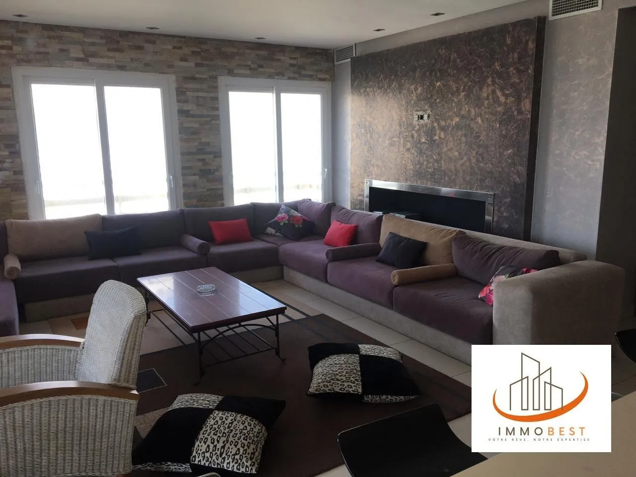 Dar Bouazza, Appartement avec Terrasse vue mer, en VENTE 2 CH - الدار البيضاء (3)