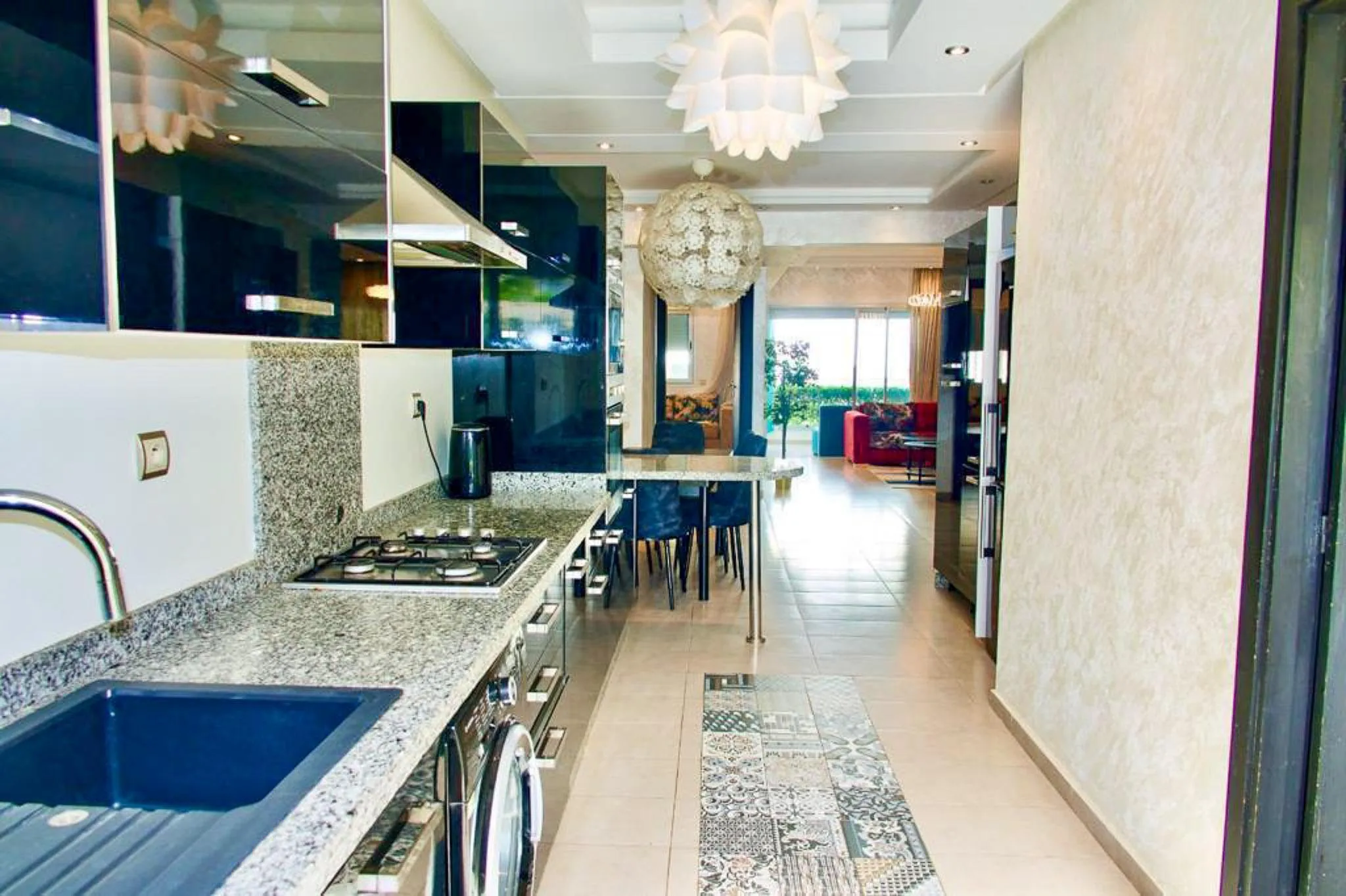 Appartement 3 chambres en rez de jardin - الدار البيضاء (4)