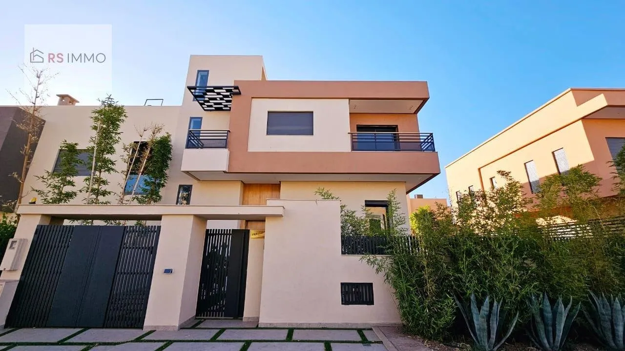 SUPERBE VILLA JUMELÉE DE 314 M²  GOLF NORIA TITRÉ MARRAKECH - مراكش (2)