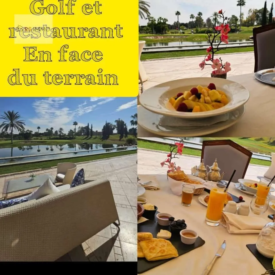 Vente grand terrain quartier Chrifia à Marrakech - مراكش