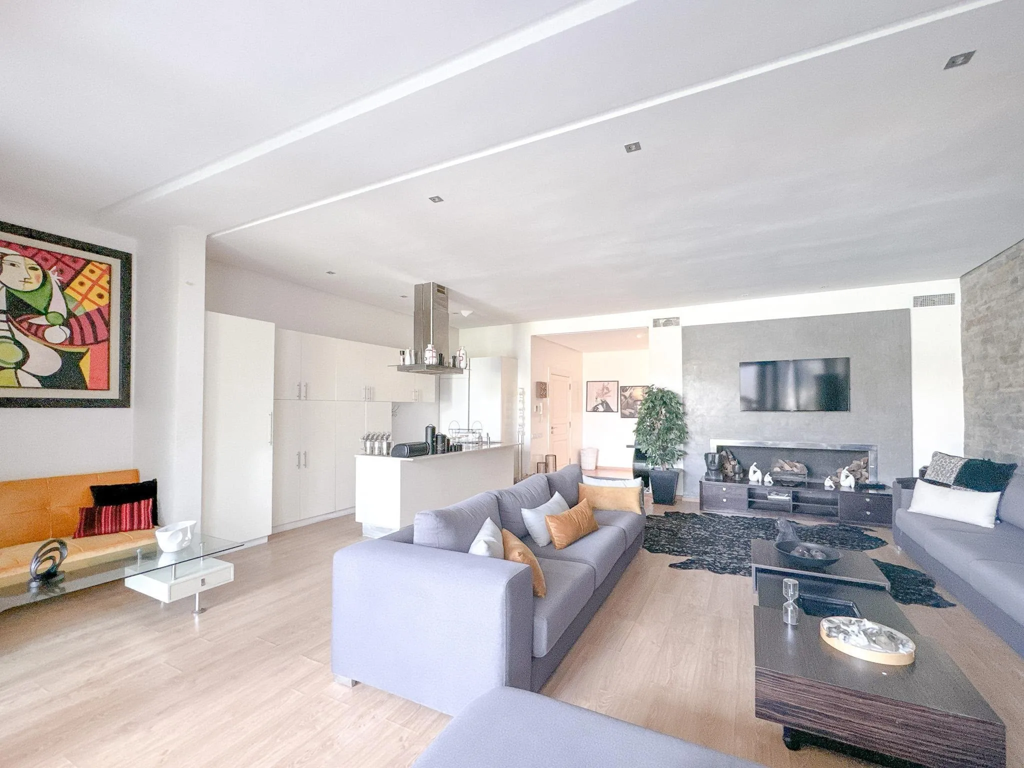 Appartment 2 chambres RDC en résidence sécurisée - الدار البيضاء