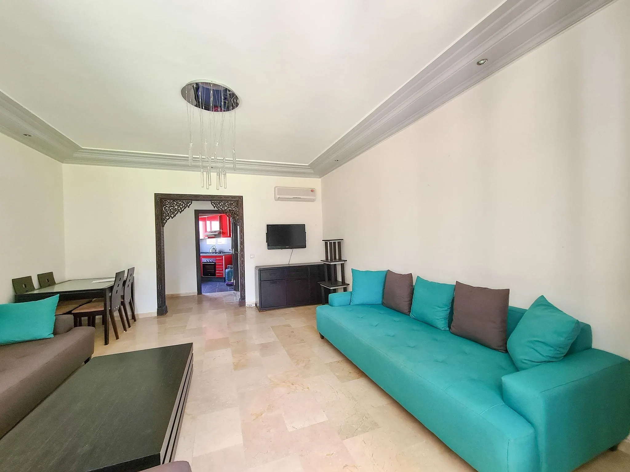 Appartement rez de jardin vue océan en résidence - الدار البيضاء (4)