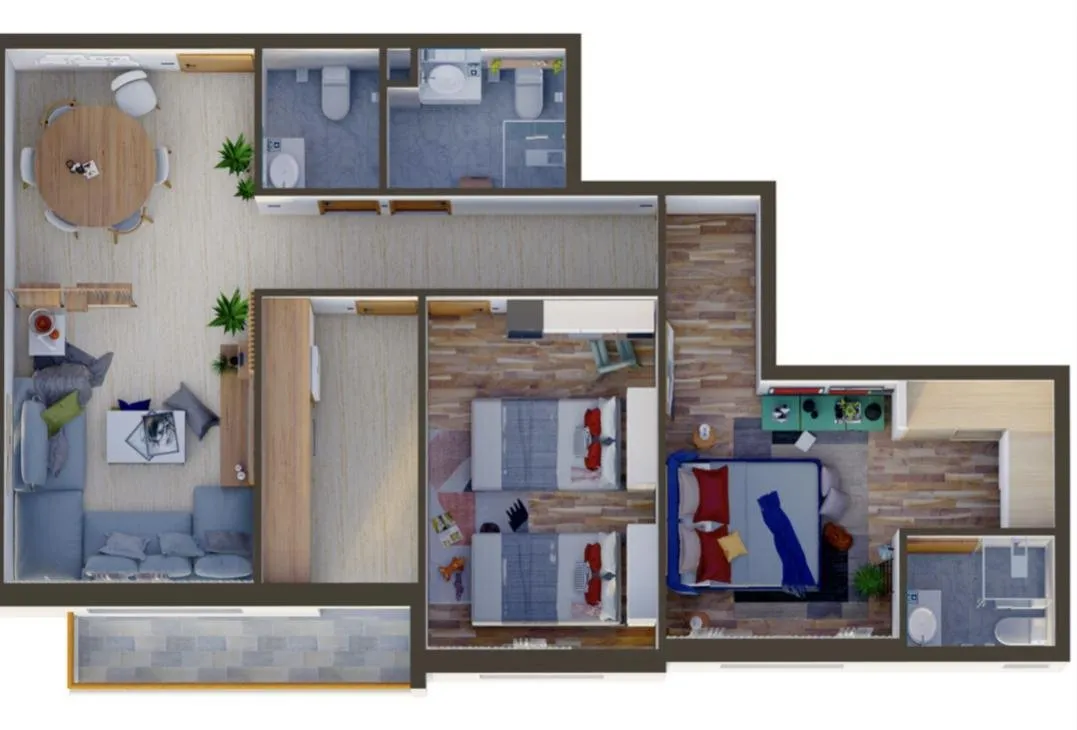 Appartement neuf à vendre Ain Sebaa - الدار البيضاء