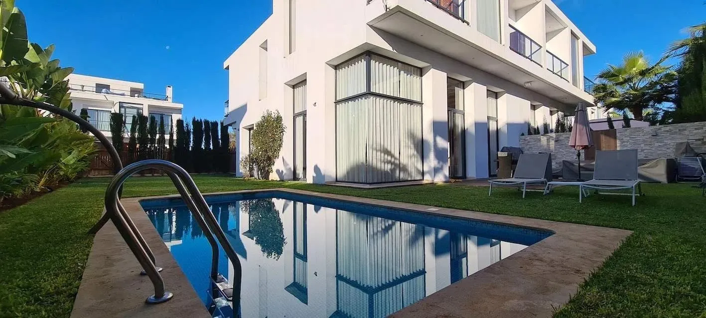 Villa de luxe en résidence sécurisée Dar Bouazza - الدار البيضاء
