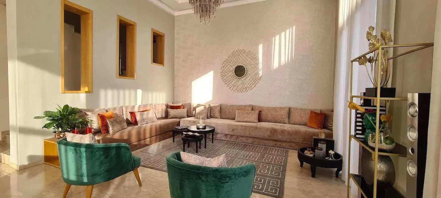 Villa de luxe en résidence sécurisée Dar Bouazza - الدار البيضاء (2)