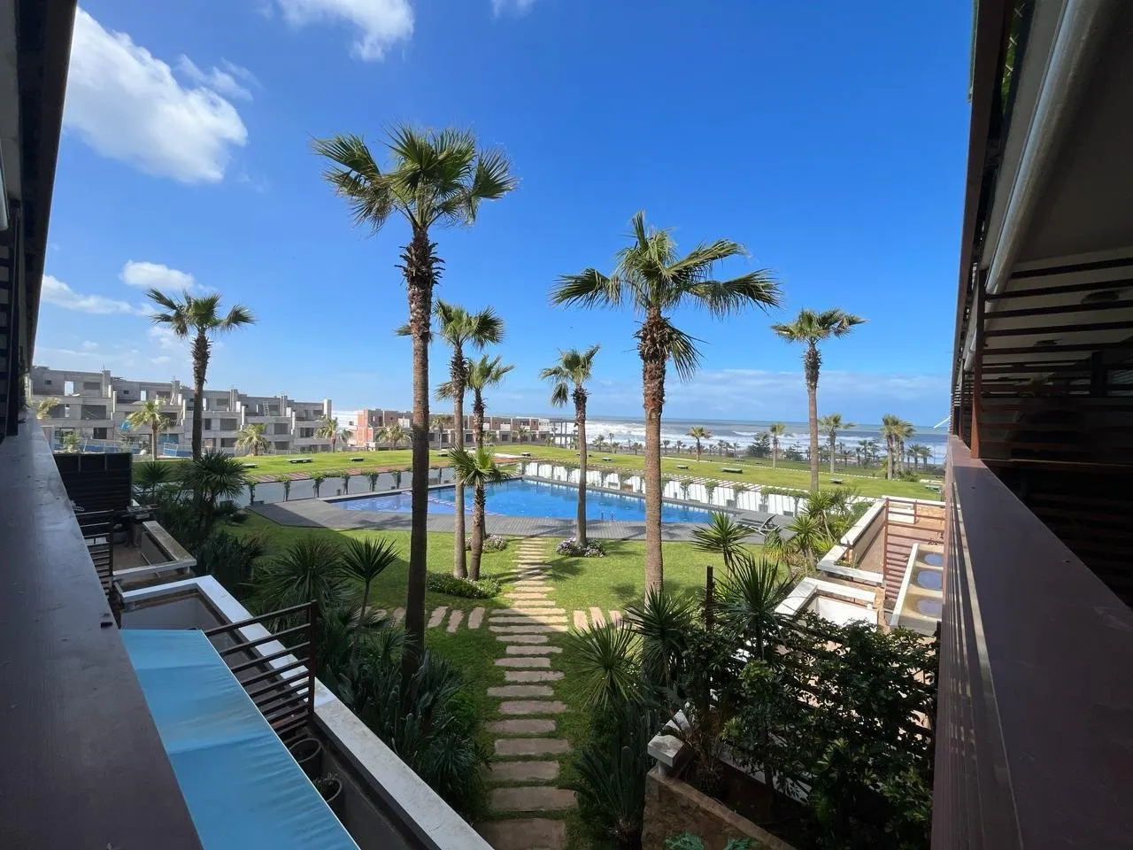 Sublime Appartement rénové vue sur mer Darbouazza - الدار البيضاء