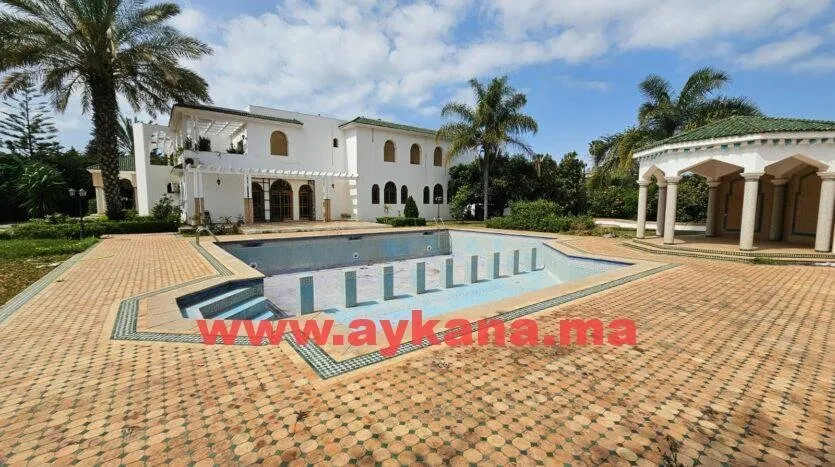 Vente Villa Rabat Souissi Bir Kacem REF 3696 - الرباط