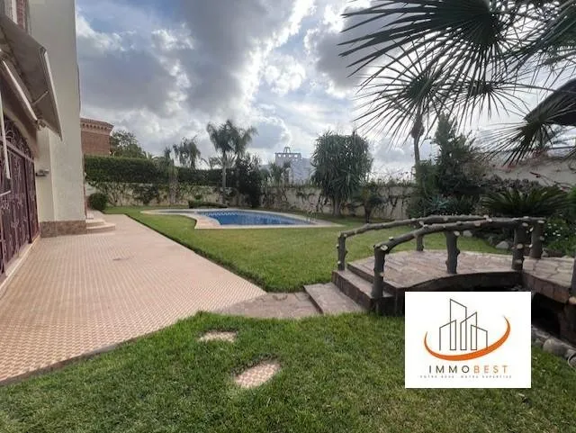 Californie, Vente d’une belle villa, Bd de la Mecque, proche de l’école américaine 4 CH - الدار البيضاء