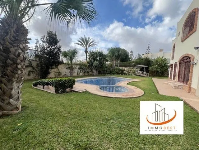 Californie, Vente d’une belle villa, Bd de la Mecque, proche de l’école américaine 4 CH - الدار البيضاء (2)