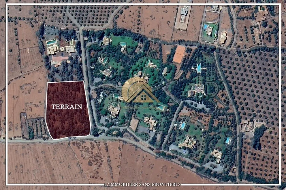 Terrain à vendre — Zone RA – Route Ourika km 24, Marrakech - مراكش (2)