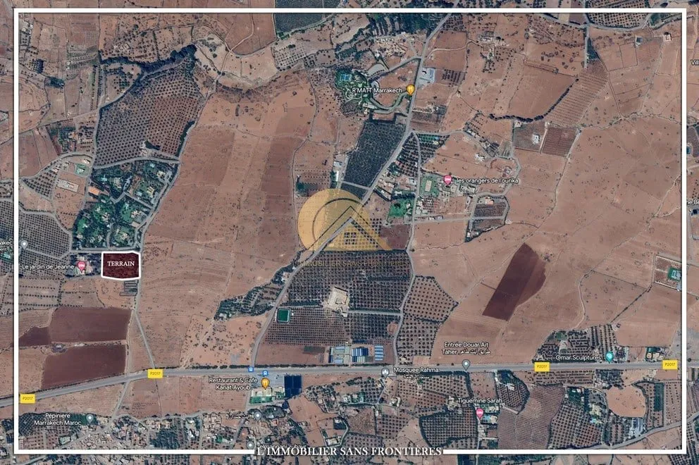 Terrain à vendre — Zone RA – Route Ourika km 24, Marrakech - مراكش (4)