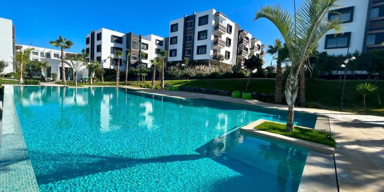 Appartement Luxe 109m² - Vue Océan en résidence - الدار البيضاء