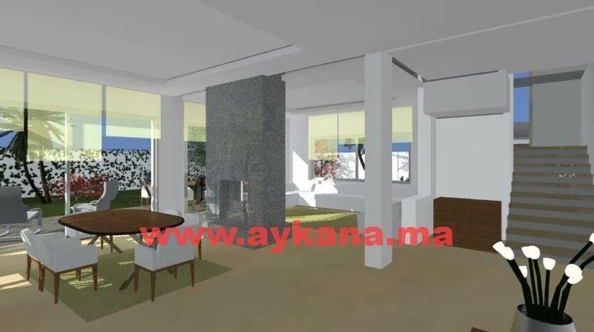 Vente Villa El Menzeh REF 3599 - الرباط (3)