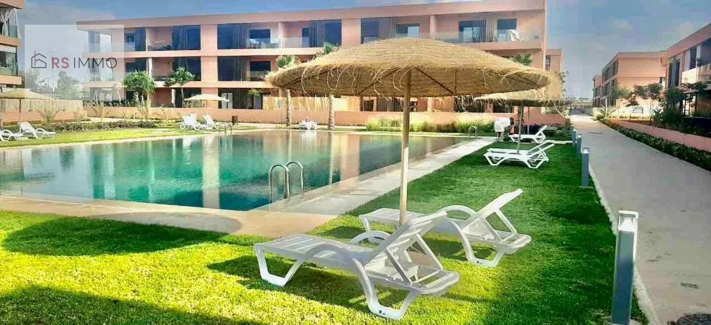 Super appartement Rez-de-jardin Golf Noria 45m2 - مراكش (2)