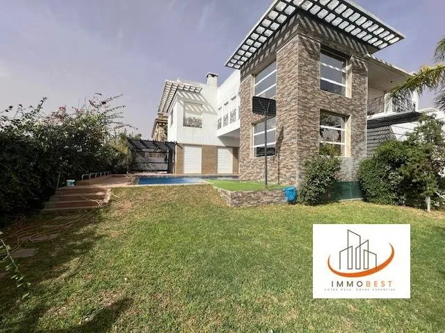 Oued Merzeg, superbe villa en vente 4ch - الدار البيضاء