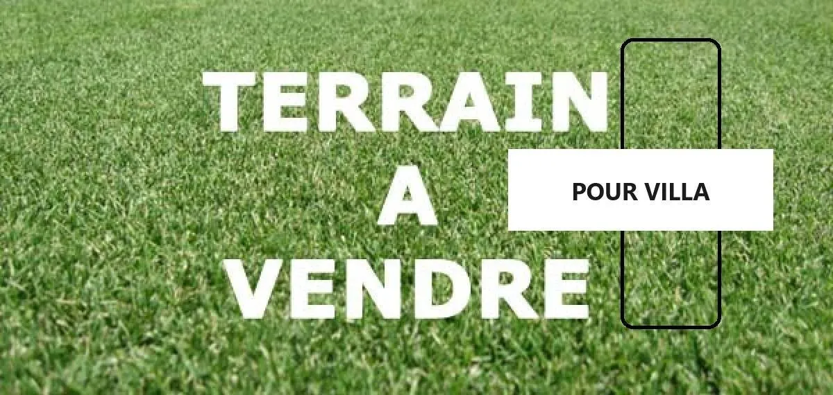beau terrain traversant pour villa - الدار البيضاء