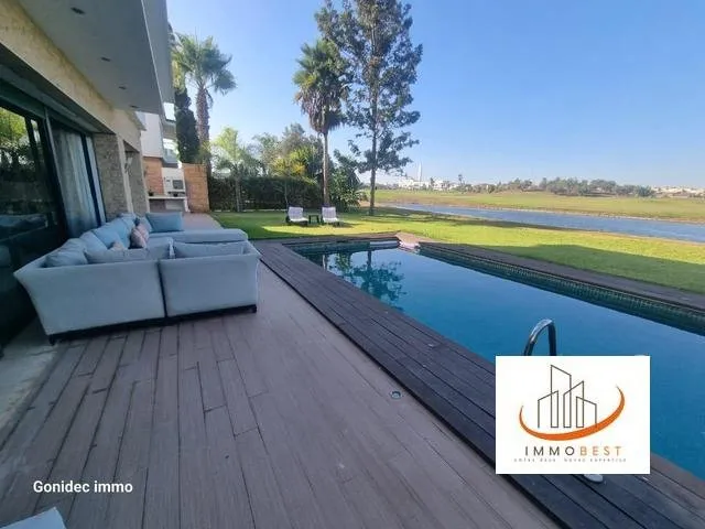 Bouskoura , Vente d’une jolie villa isolée 4SUITES - بوسكورة