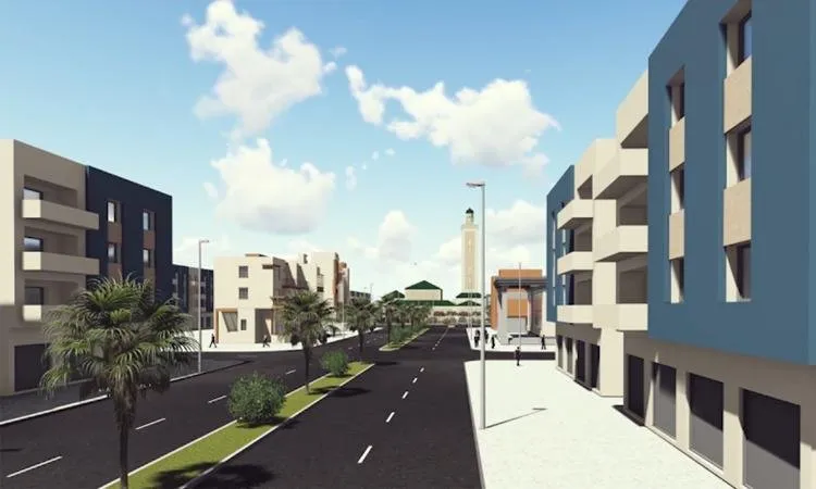 un lot de terrain commercial à vendre - الدار البيضاء