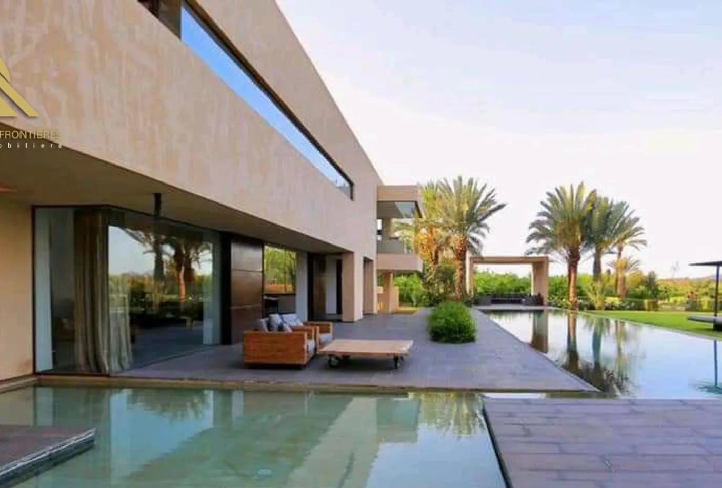Villa prestige meublée à vendre Route fes - مراكش