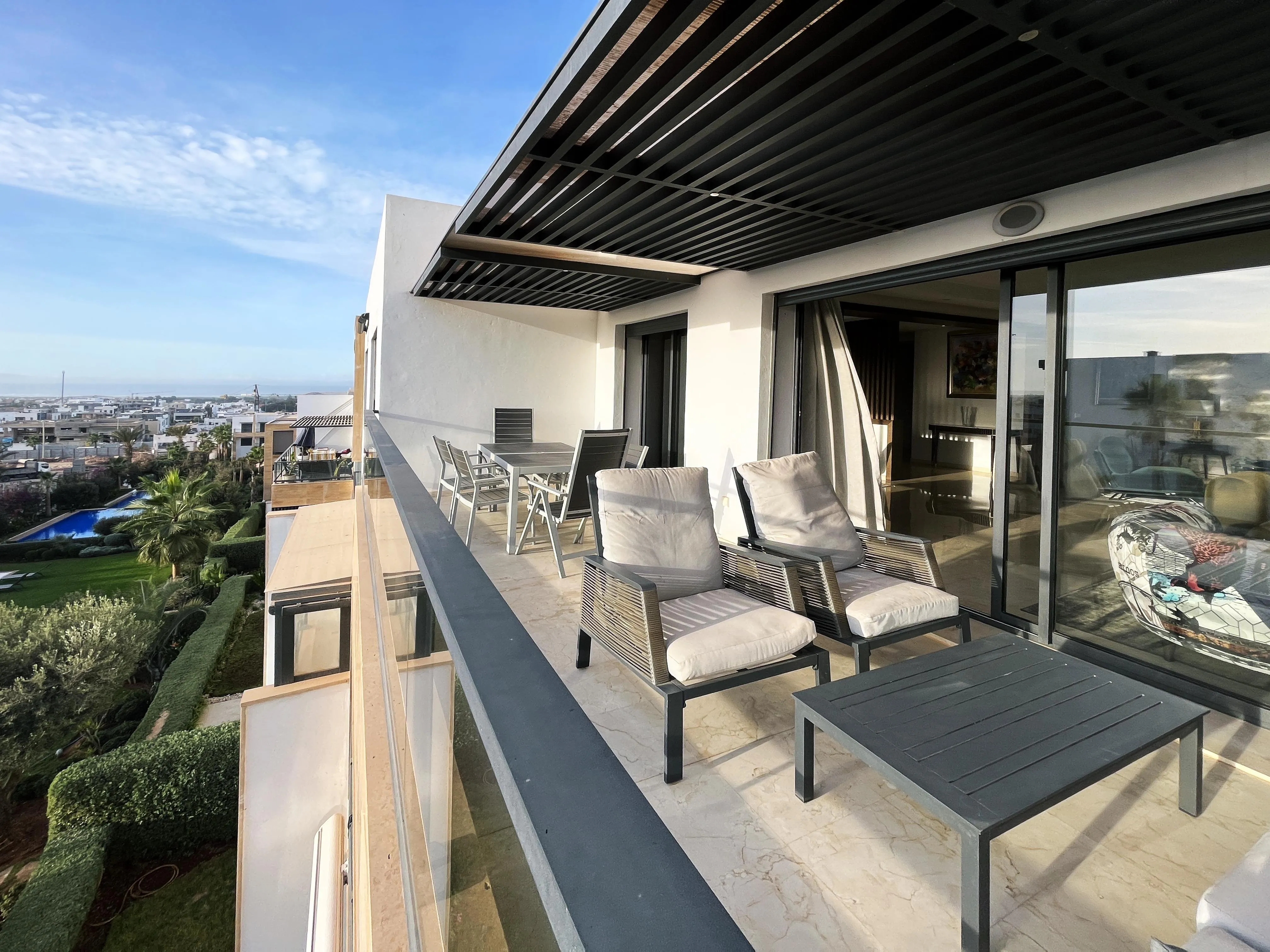 Appartement de luxe en résidence de haut standing. - الدار البيضاء
