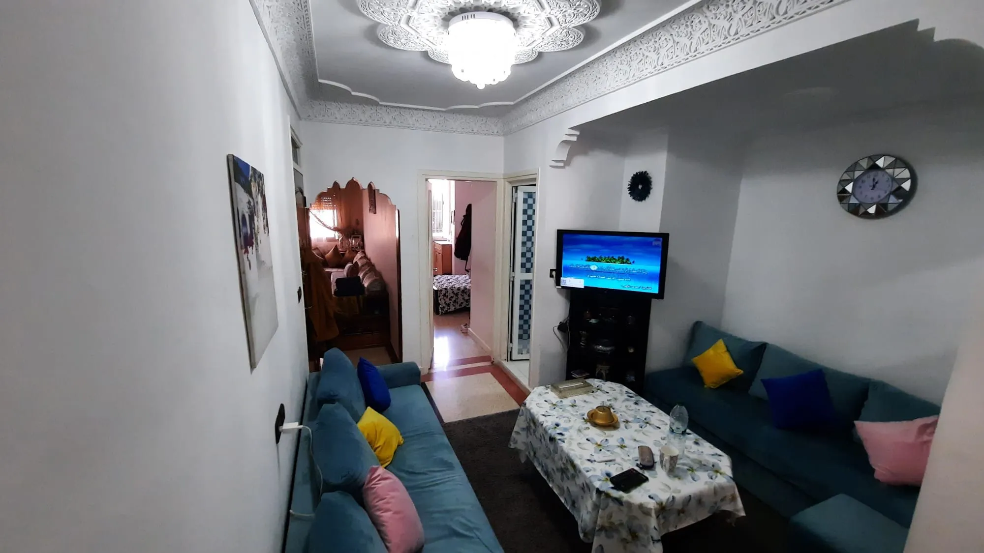 Un appartement avec terrasse à Bab El Had - الرباط