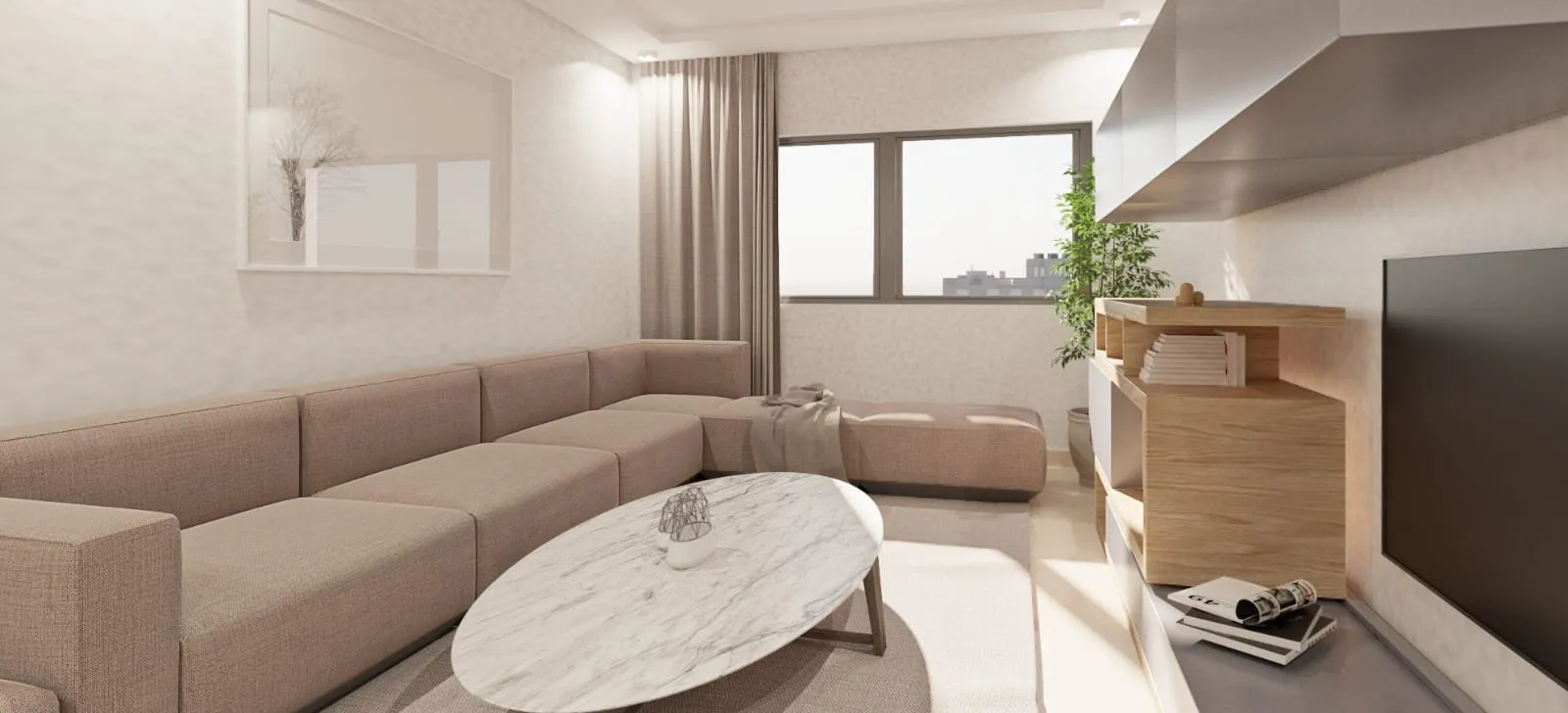 Appartement Neuf avec ascenseur et sans vis-à-vis - تمارة (3)