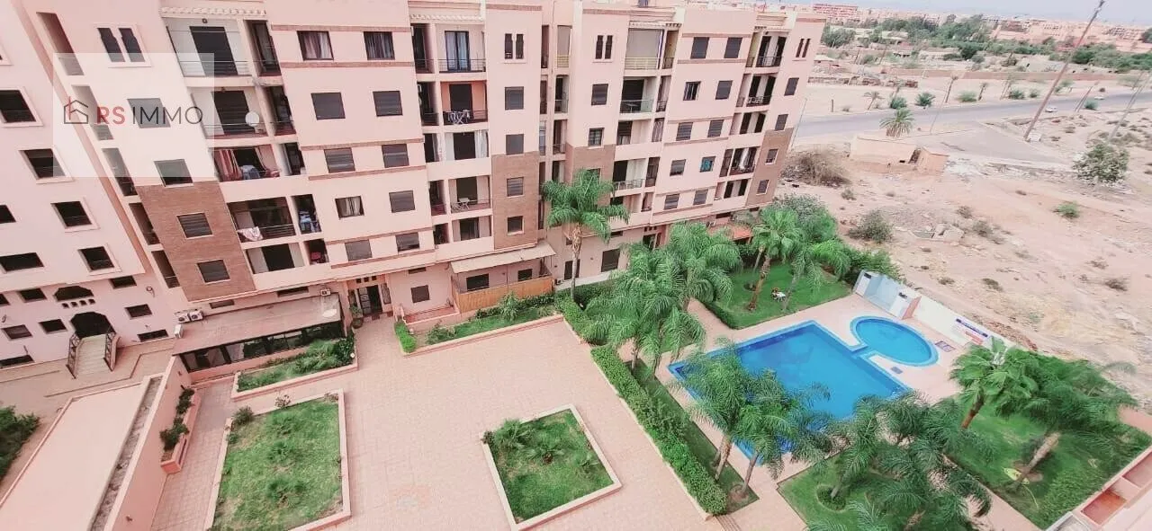 appartement a vendre piscine proche de la gare - مراكش