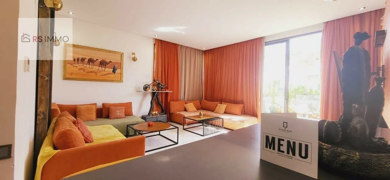 appartement a vendre sur la route de Ouarzazate a 4 minutes de l'école américaine//  200000 euro meublé - مراكش (3)