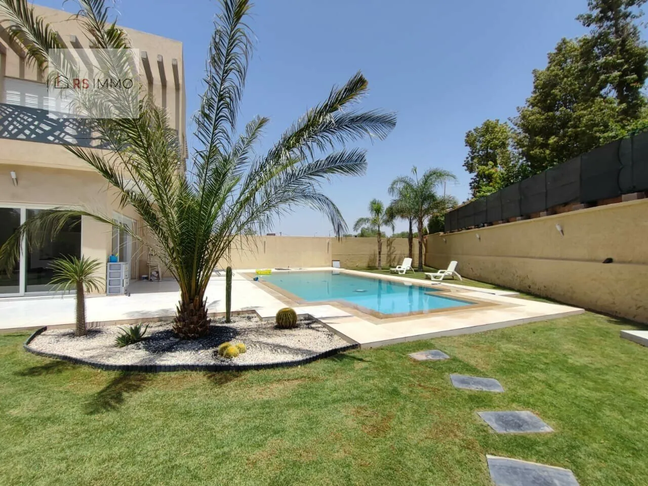 VILLA MODERNE ROUTE DE CASA A VENDRE - مراكش (2)