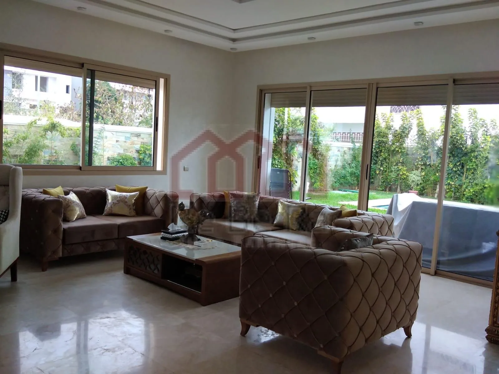 Luxueuse villa avec piscine à sable d'or - مراكش
