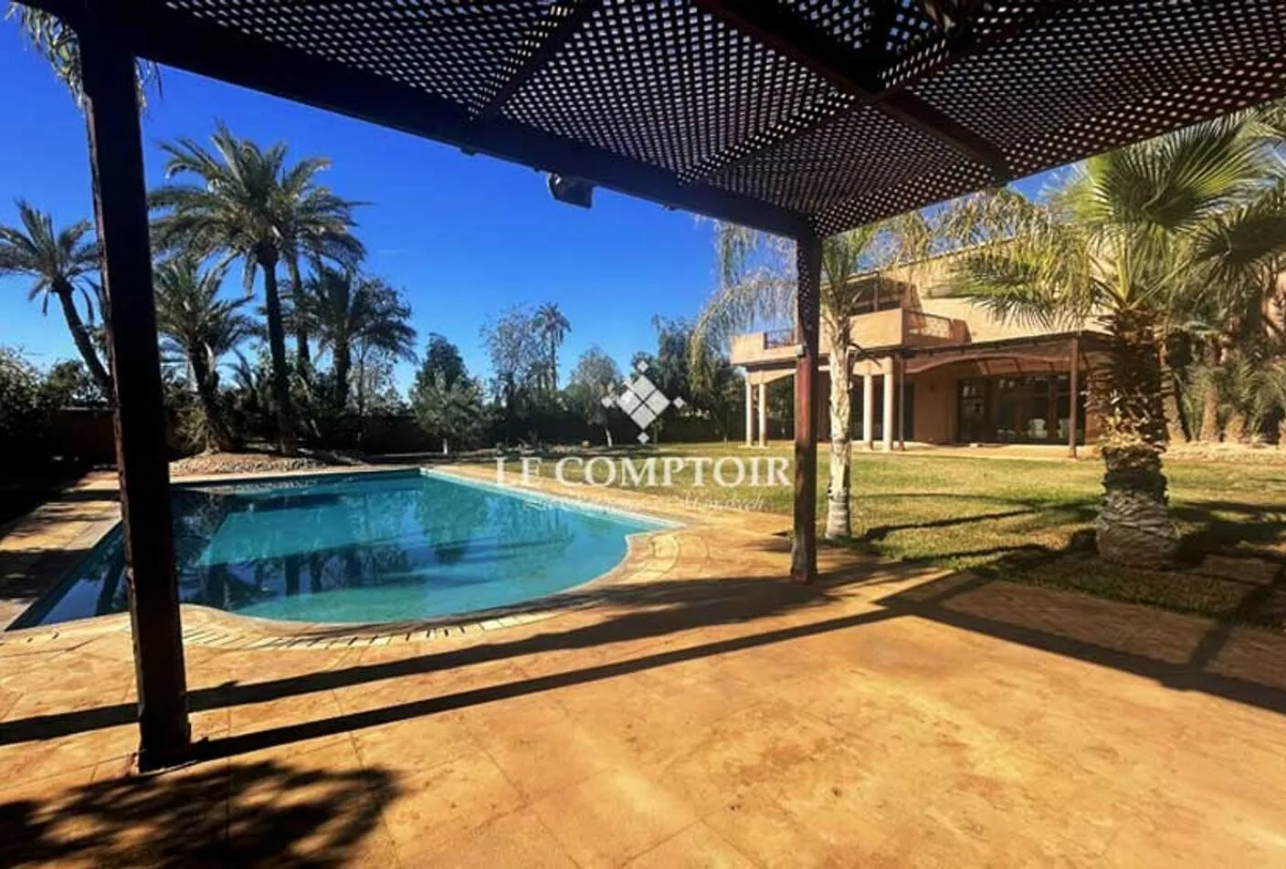 VILLA PALMERAIE ARABO MAURESQUE PROCHE PGP - مراكش (3)