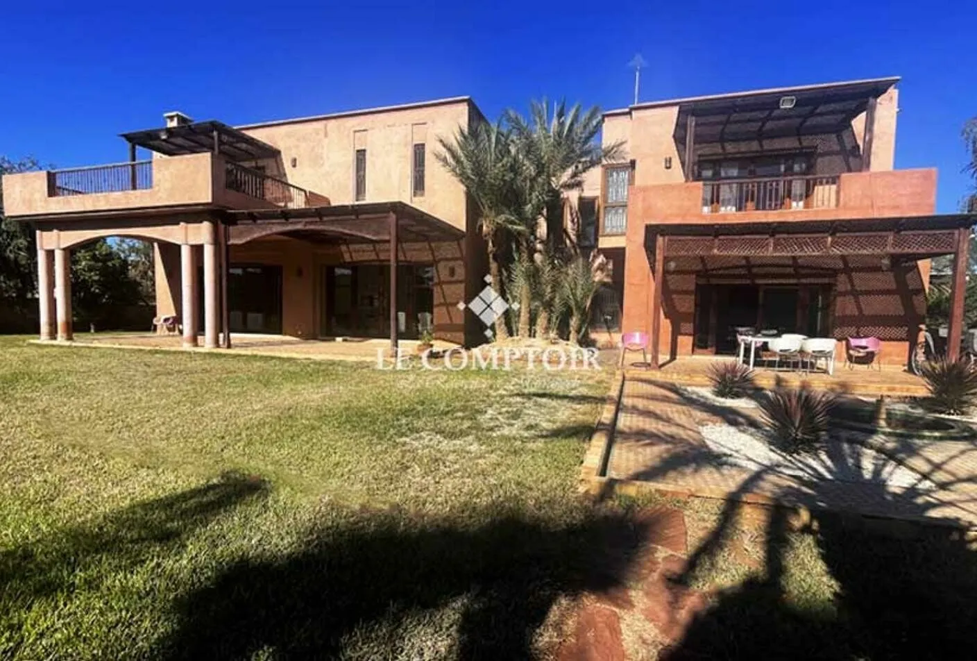 VILLA PALMERAIE ARABO MAURESQUE PROCHE PGP - مراكش (4)