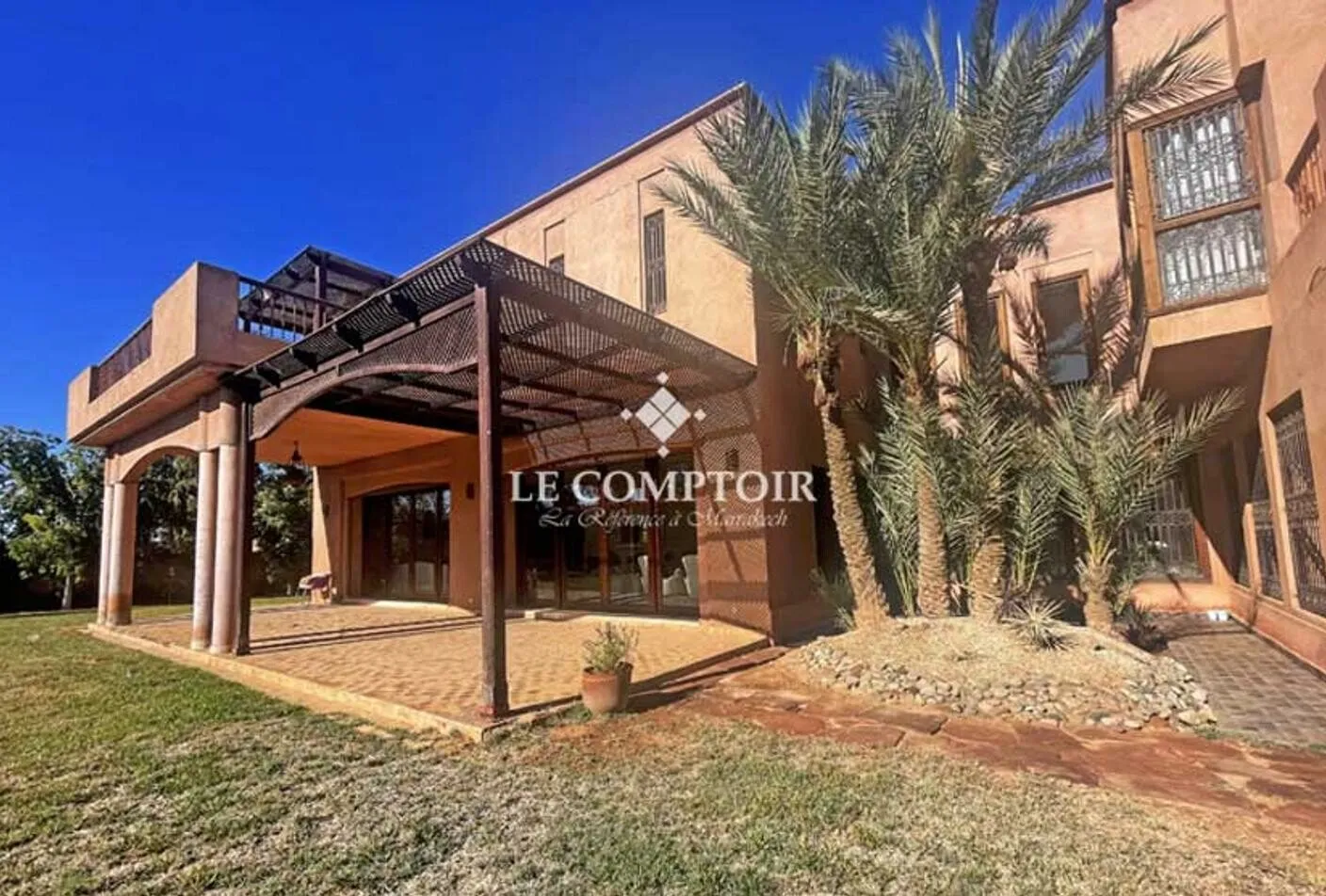 VILLA PALMERAIE ARABO MAURESQUE PROCHE PGP - مراكش (2)