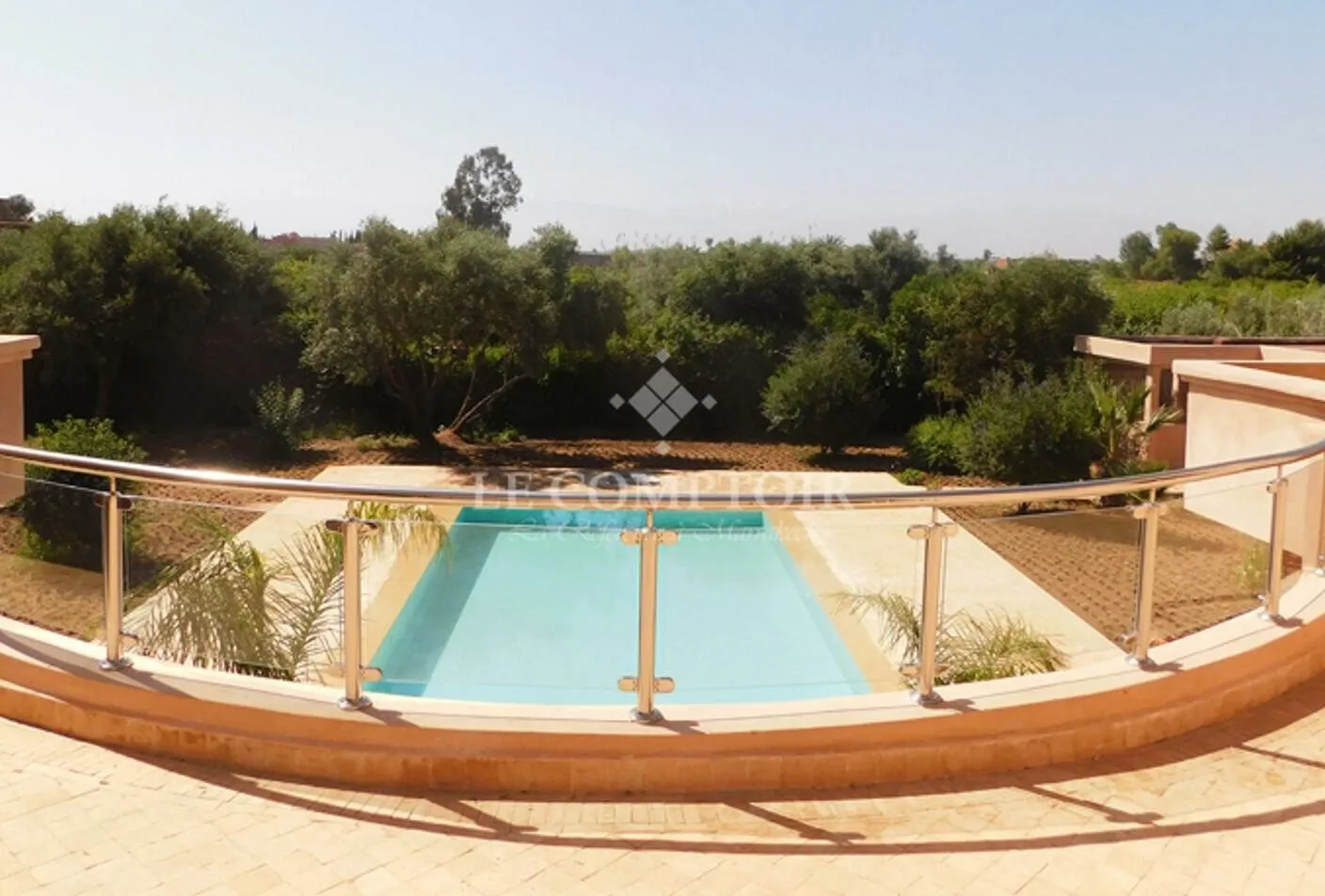 GRANDE VILLA À VENDRE - ROUTE DE FÈS - MARRAKECH - مراكش (2)