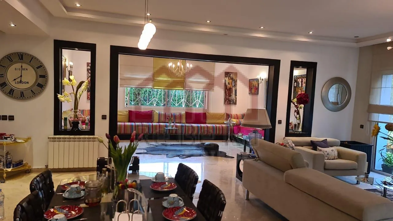 Villa de haut standing avec un grand jardin à Bassatine El Menzeh - الرباط (4)