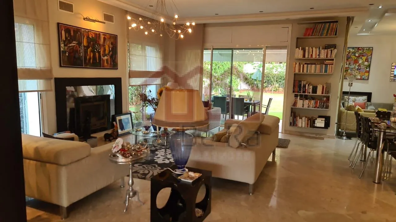Villa de haut standing avec un grand jardin à Bassatine El Menzeh - الرباط (3)
