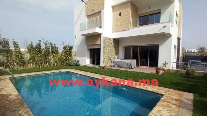 Vente Villa Temara Harhoura REF 2744 - تمارة