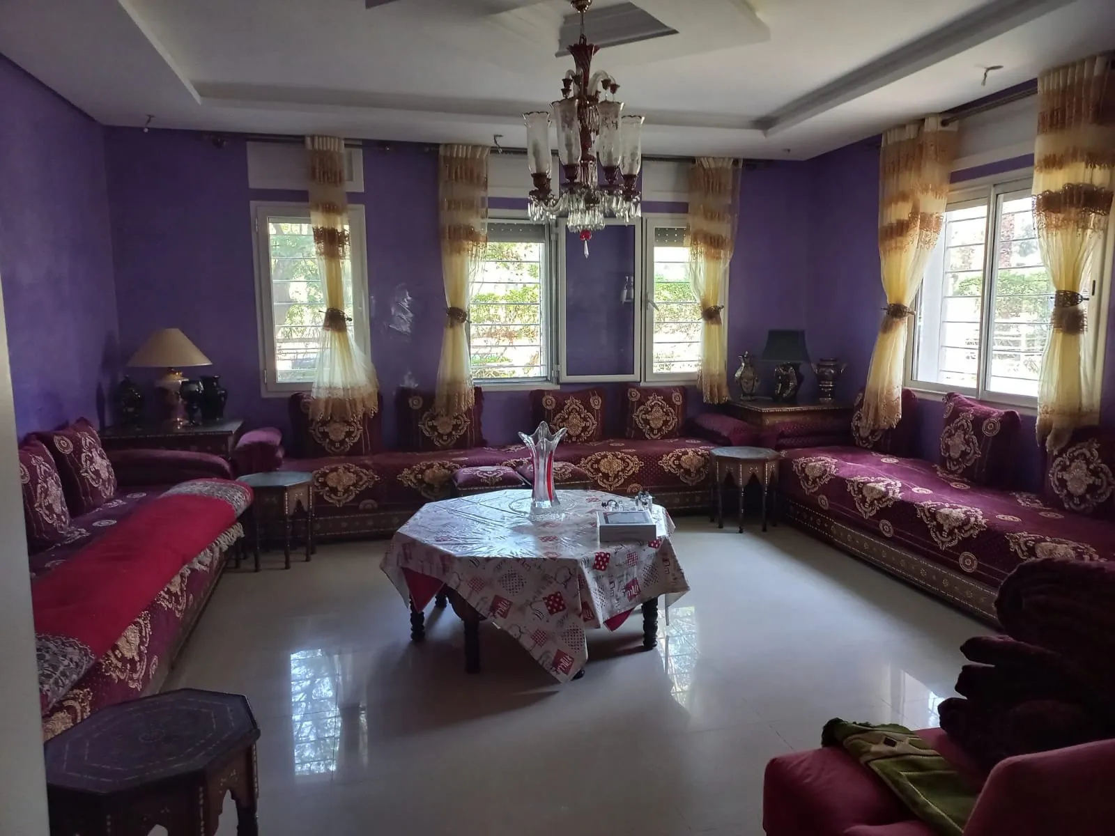 Appartement au RDC à Guiche des Oudaya - الرباط