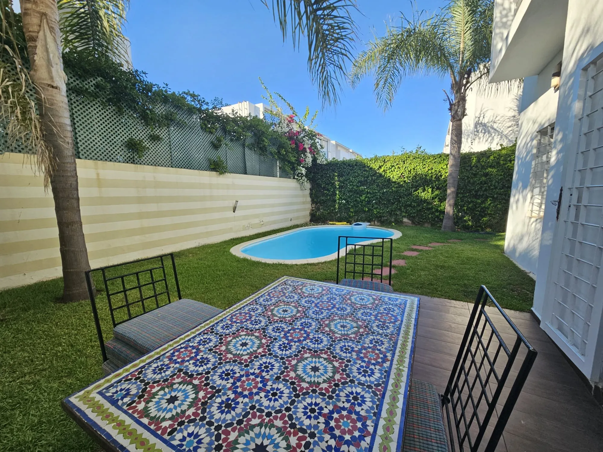Villa 3 chambres piscine en résidence - دار بوعزة