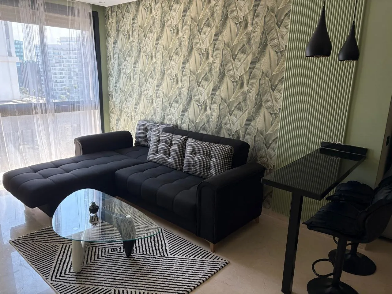 Studio meublé avec terrasse CFC - الدار البيضاء (2)