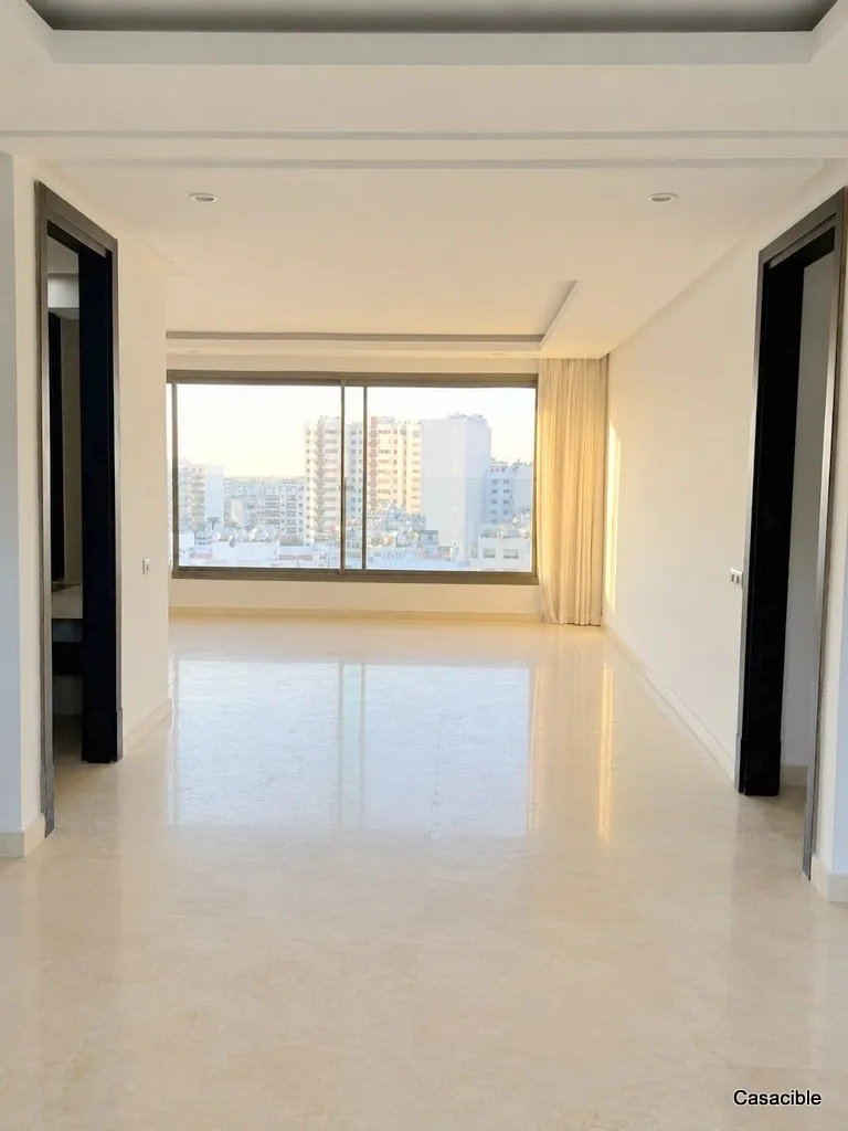 Gauthier: Location appartement vide 3 chambres, balcon. - الدار البيضاء